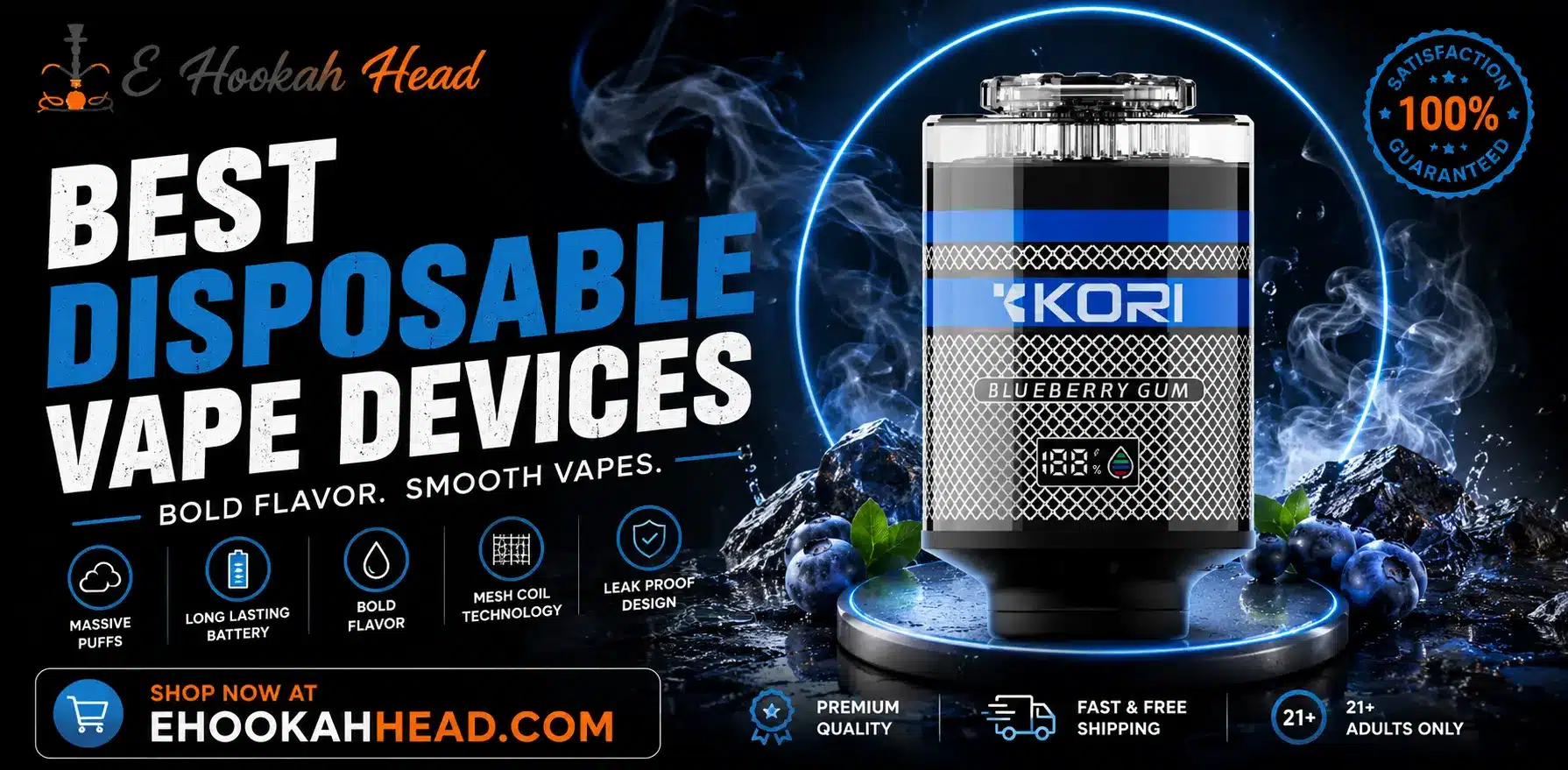 Top 7 best disposable vape devices ranked by performance flavor and battery life